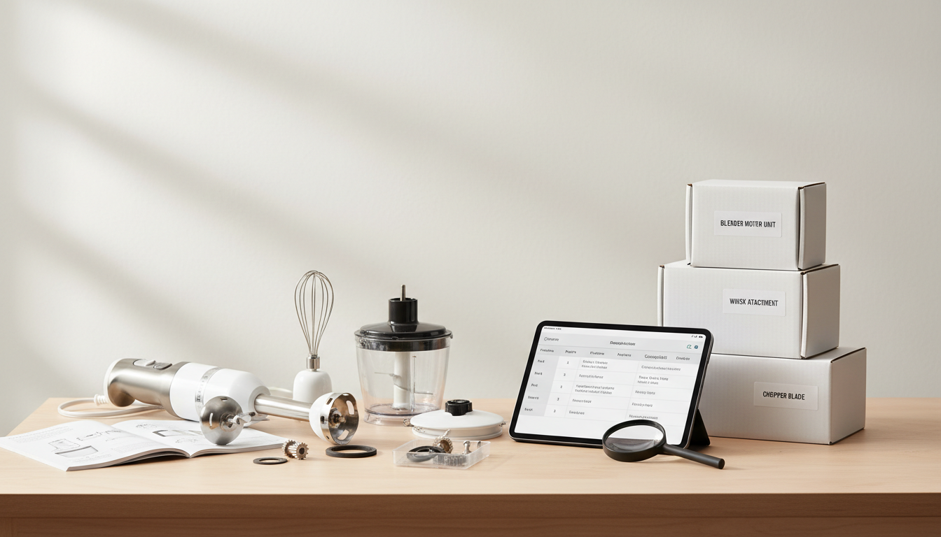 Finding the Right Replacement Parts for Your KitchenAid Hand Blender